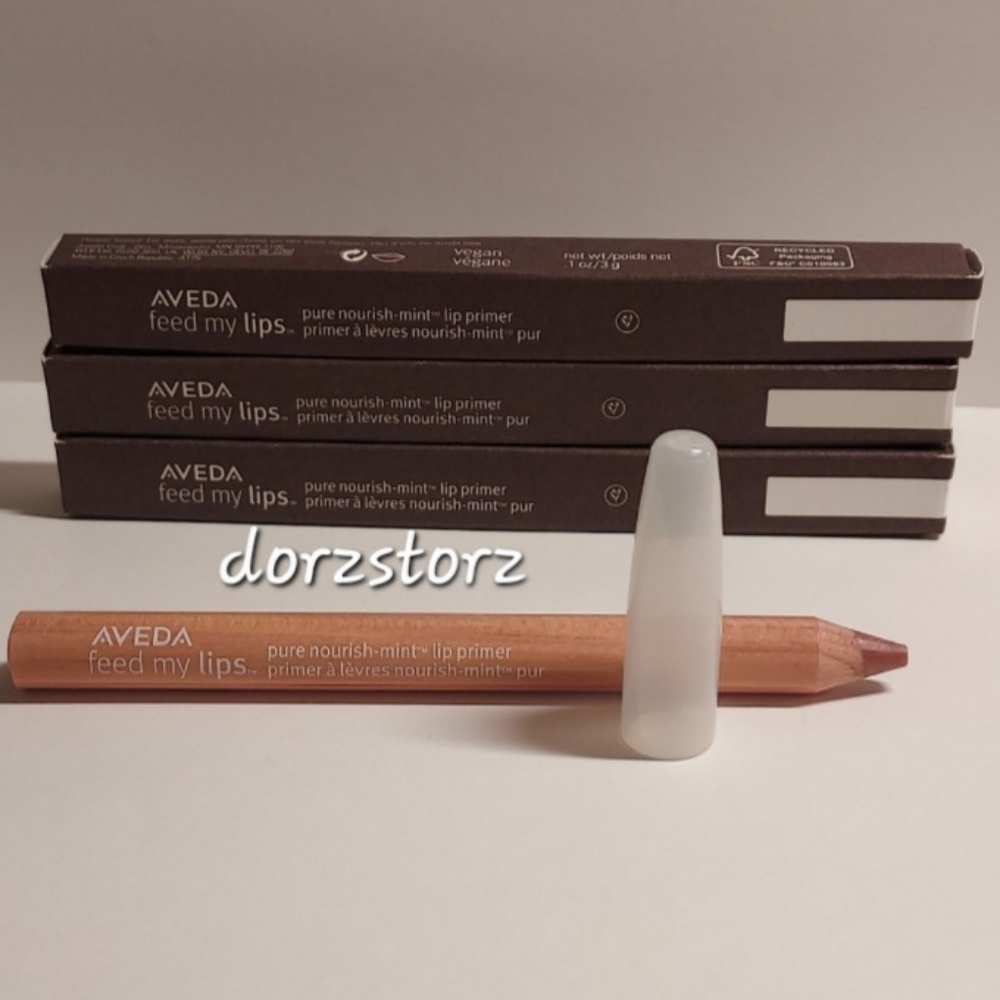 AVEDA •Feed My Lips Pure Nourish-Mint Lip Primer• Hydrating •0.1 oz• New in box